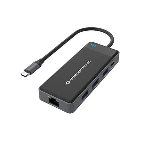 CONCEPTRONIC DONN14G 7 I 1 DOCKINGSTATION USB 3.2 GEN 1