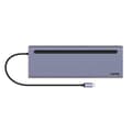 Miniatyrbild 3 av 3: UNITEK USB 3.1 Gen1 typ C dockingstation 3 portar USB 3.0 - RJ45 - 2x HDMI - VGA - SD-kort - Ljud - PD 100W