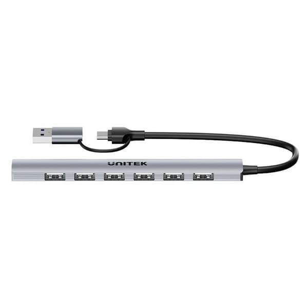 USB Hub Unitek H1209AGY01 Grå