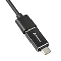 Miniatyrbild 2 av 2: USB HUB 4 Portar Sharkoon Svart