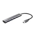 Miniatyrbild 1 av 3: USB-HUB Trust 24948 Grå (1 antal)