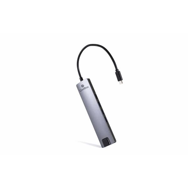 USB Hub CoolBox COO-DOCK-01 Grå