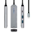 Miniatyrbillede 1 af 5: USB Hub Aisens ASUC-4P002-GR Grå 100 W (1 enheder)