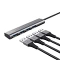 Miniatyrbillede 3 af 7: USB Hub Trust 24947 Grå Sort/Grå (1 enheder)