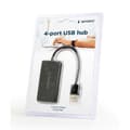Miniatyrbillede 2 af 2: USB Hub GEMBIRD UHB-U2P4-04 Sort (1 enheder)