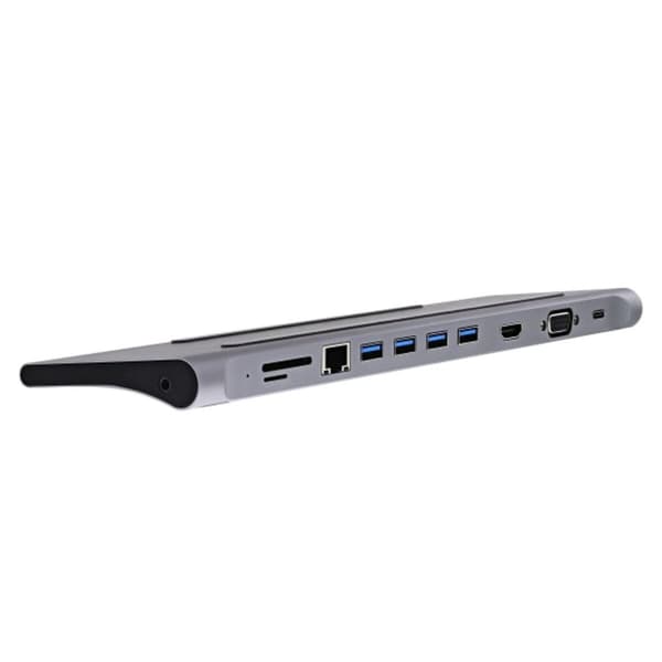 USB-HUB-C T'NB DOCKUSBC11 Silvrig