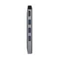 Miniatyrbild 3 av 6: USB-HUB Aisens ASUC-8P004-GR Grå 100 W 4K Ultra HD (1 antal)