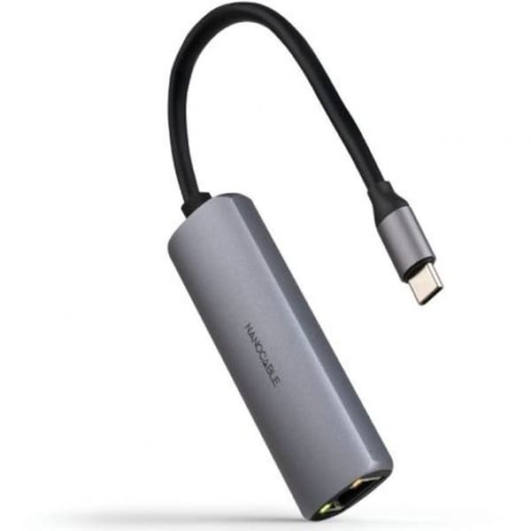 USB-HUB NANOCABLE 10.16.4603 Grå 100 W
