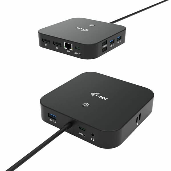 Dockstation i-Tec C31DUALDPDOCKPD Svart 4K