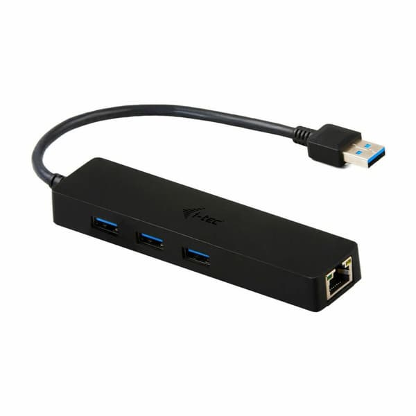 USB-HUB i-Tec U3GL3SLIM Svart