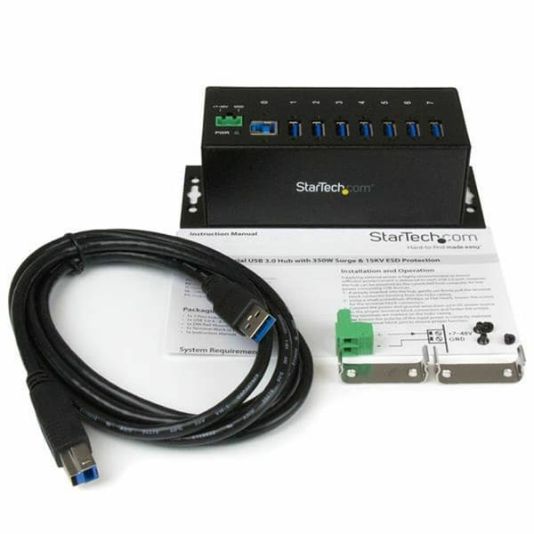 USB HUB 7 Portar Startech ST7300USBME Svart