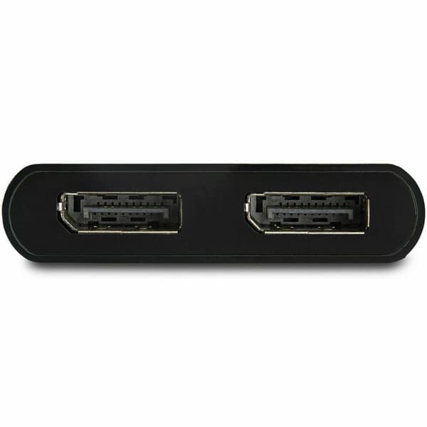 USB-HUB Startech MSTDP122DP Svart 4K Ultra HD