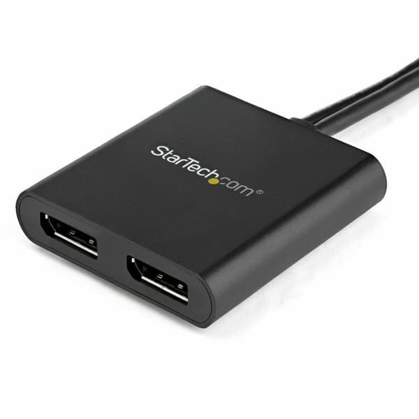 USB-HUB Startech MSTDP122DP Svart 4K Ultra HD