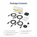 Miniatyrbild 6 av 7: USB-HUB Startech HBS304A24A Svart 5 Gbit/s