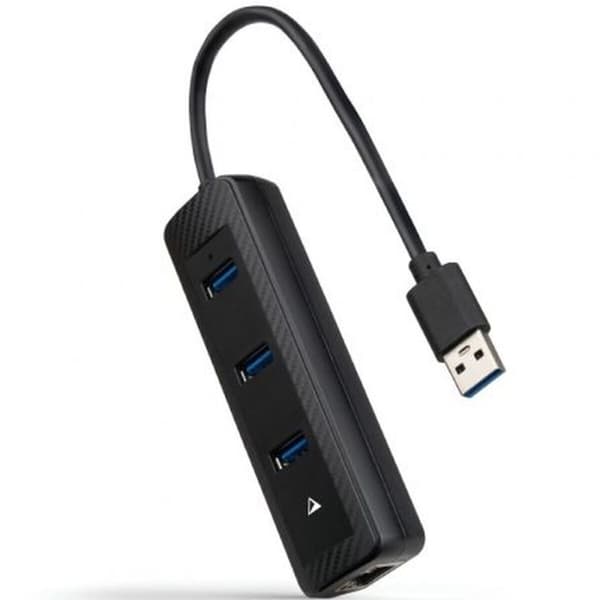 USB-HUB NANOCABLE 10.16.4604 Svart