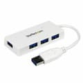 Miniatyrbild 1 av 4: USB-HUB Startech ST4300MINU3W Vit