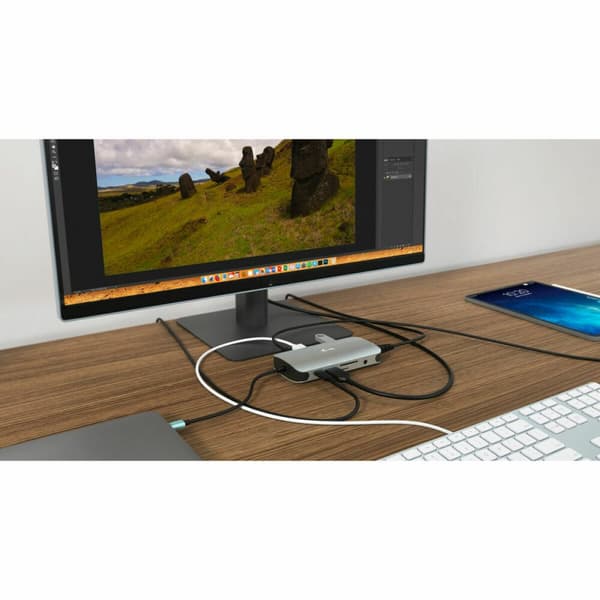 Dockstation i-Tec C31NANODOCKVGAPD Silvrig