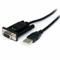 Miniatyrbild 4 av 4: USB till RS232 Adapter Startech 235M196 Svart 1 m Magenta