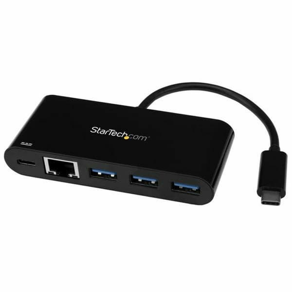 USB-HUB Startech HB30C3AGEPD Svart