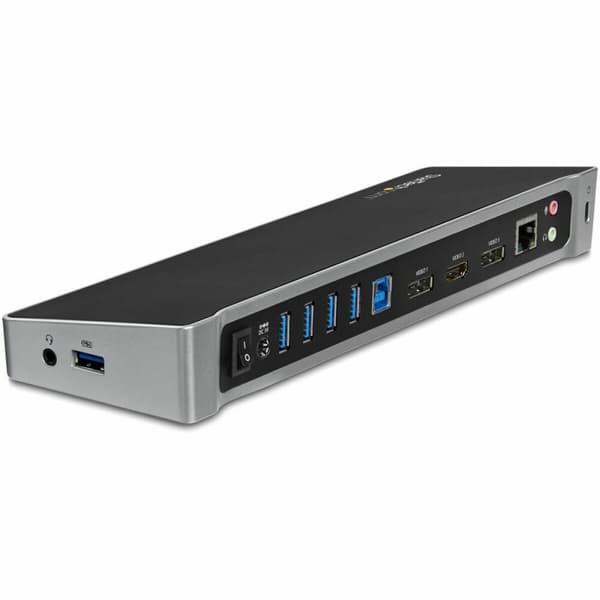 Dockstation Startech USB3DOCKH2DP Silvrig