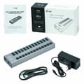 Miniatyrbild 1 av 2: USB-HUB i-Tec U3CHARGEHUB13 Grå 60 W