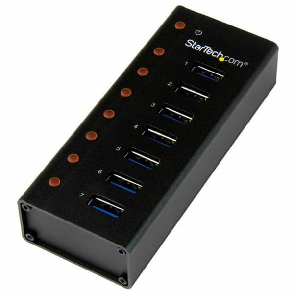 USB HUB 7 Portar Startech ST7300U3M Svart