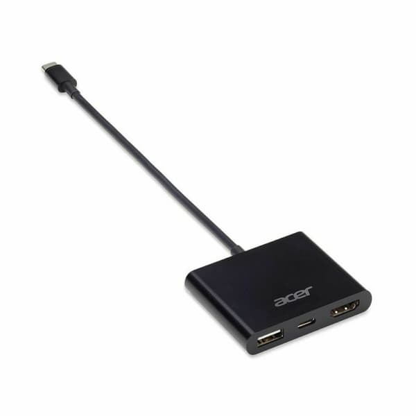 USB-C till HDMI Adapter Acer NP.CAB1A.020 Svart Svart