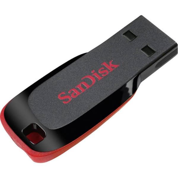 SanDisk Cruzer® Blade™ USB-minne 128 GB Svart SDCZ50-128G-B35 USB 2.0