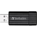 Miniatyrbild 1 av 4: Verbatim Pin Stripe USB-minne 16 GB Svart 49063 USB 2.0