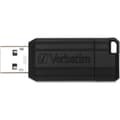 Miniatyrbild 3 av 4: Verbatim Pin Stripe USB-minne 32 GB Svart 49064 USB 2.0