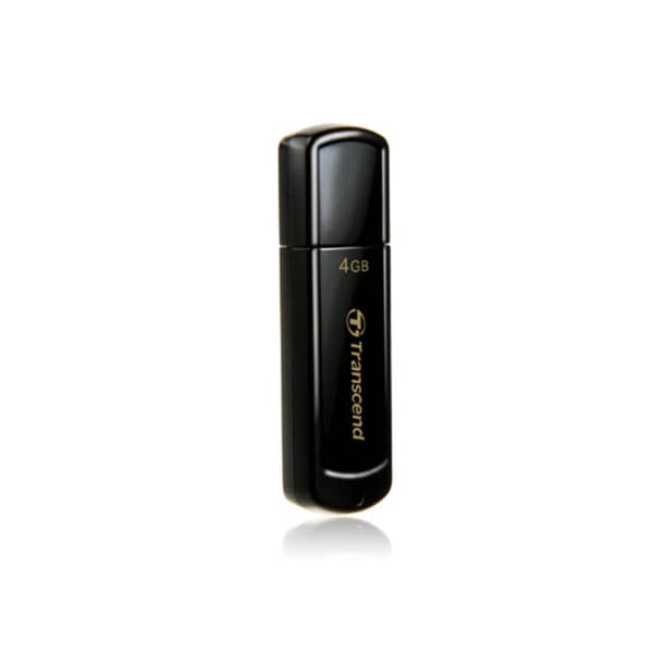 Transcend JetFlash® 350 USB-minne 4 GB Svart TS4GJF350 USB 2.0