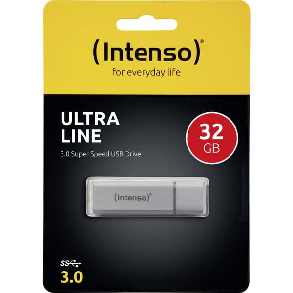 Intenso Ultra Line USB-minne 32 GB Silver 3531480 USB 3.2 Gen 1
