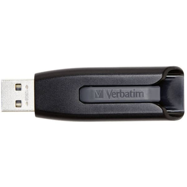 Verbatim V3 USB-minne 128 GB Svart 49189 USB 3.2 Gen 1