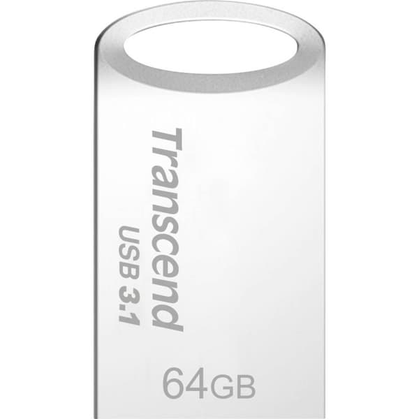 Transcend JetFlash® 710S USB-minne 64 GB Silver TS64GJF710S USB 3.2 Gen 1