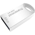 Miniatyrbild 1 av 5: Transcend JetFlash® 710S USB-minne 64 GB Silver TS64GJF710S USB 3.2 Gen 1