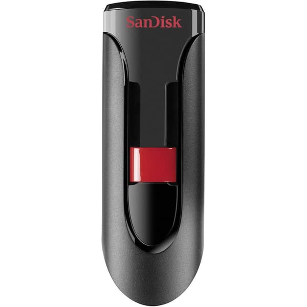 SanDisk Cruzer® Glide™ USB-minne 128 GB Svart SDCZ60-128G-B35 USB 2.0