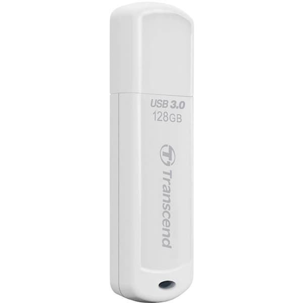 Transcend JetFlash® 730 USB-minne 128 GB Vit TS128GJF730 USB 3.2 Gen 1