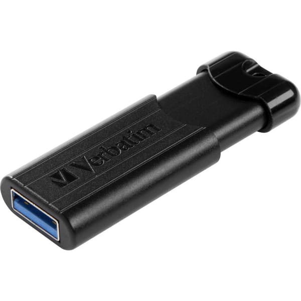 Verbatim Pin Stripe 3.0 USB-minne 256 GB Svart 49320 USB 3.2 Gen 1