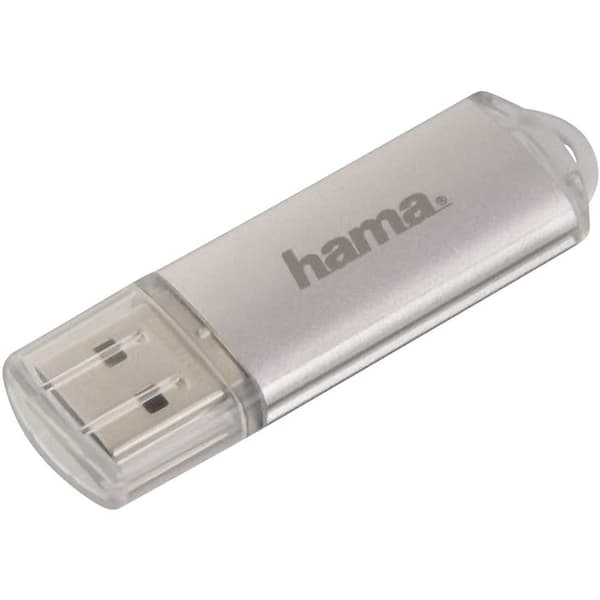 Hama Laeta USB-minne 128 GB Silver 108072 USB 2.0 Silver