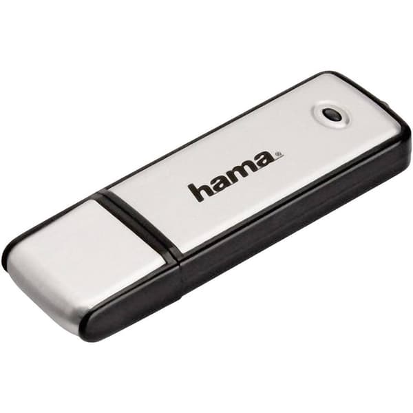 Hama Fancy USB-minne 128 GB Silver 108074 USB 2.0 Svart, Silver