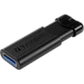 Miniatyrbild 4 av 4: Verbatim Pin Stripe 3.0 USB-minne 128 GB Svart 49319 USB 3.2 Gen 1