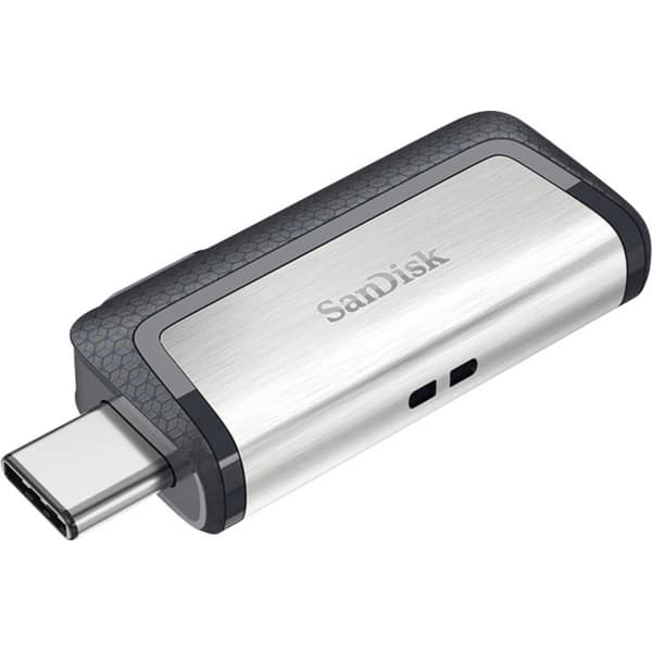 SanDisk Ultra® DualDrive USB-minne Mobil/Tablet Silver 64 GB USB 3.2 Gen 1, USB-C®