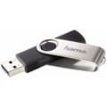 Miniatyrbild 1 av 2: Hama Rotate USB-minne 128 GB Svart 108071 USB 2.0