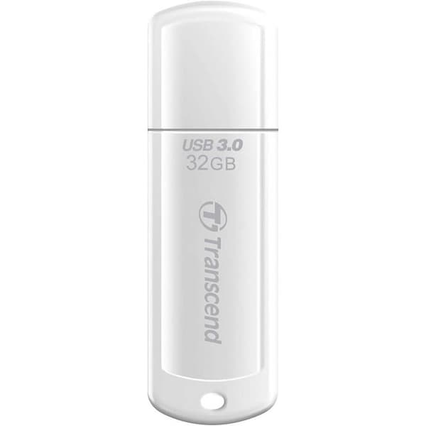 Transcend JetFlash® 730 USB-minne 32 GB Vit TS32GJF730 USB 3.2 Gen 1