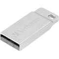 Miniatyrbild 1 av 4: Verbatim Metall-Gehäuse USB-minne 64 GB Silver 98750 USB 2.0