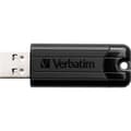 Miniatyrbild 3 av 4: Verbatim Pin Stripe 3.0 USB-minne 64 GB Svart 49318 USB 3.2 Gen 1