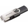Miniatyrbild 1 av 2: Hama Rotate USB-minne 64 GB Svart 104302 USB 2.0