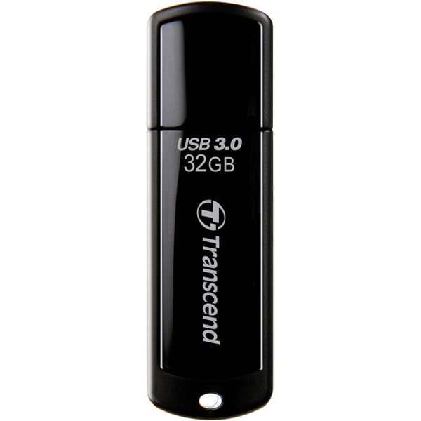 Transcend JetFlash® 700 USB-minne 32 GB Svart TS32GJF700 USB 3.2 Gen 1 Svart