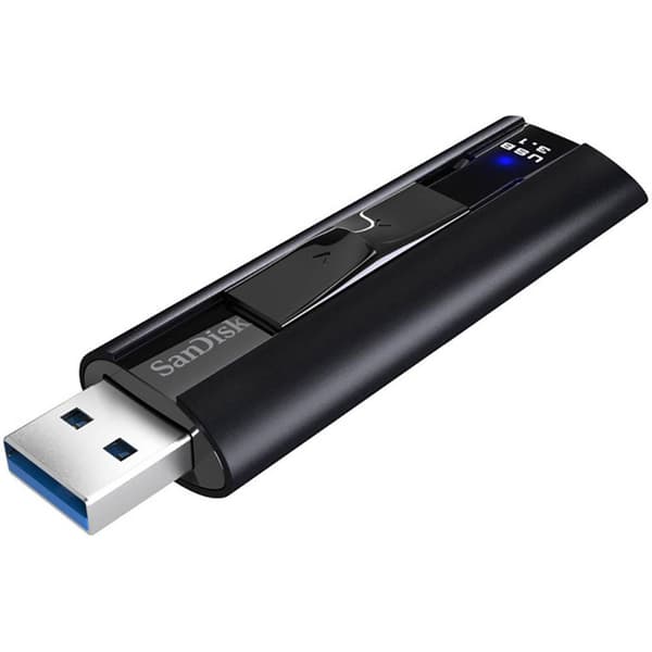 SanDisk Cruzer Extreme PRO® USB-minne 128 GB Svart SDCZ880-128G-G46 USB 3.2 Gen 2