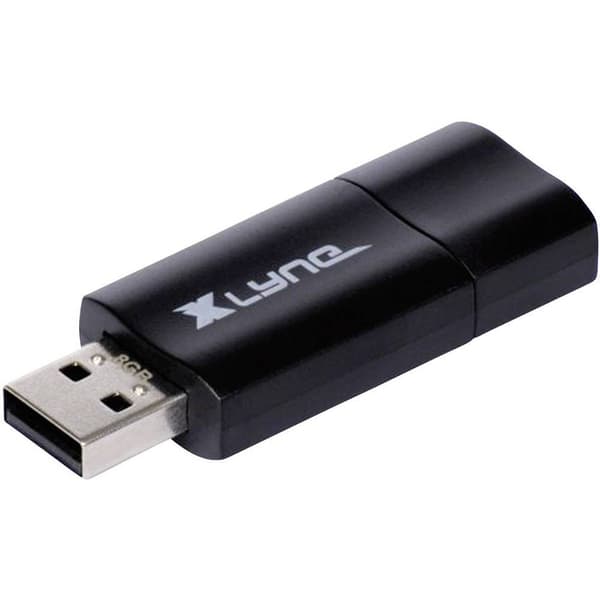 Xlyne Wave USB-minne 64 GB Svart, Orange 7164000 USB 2.0